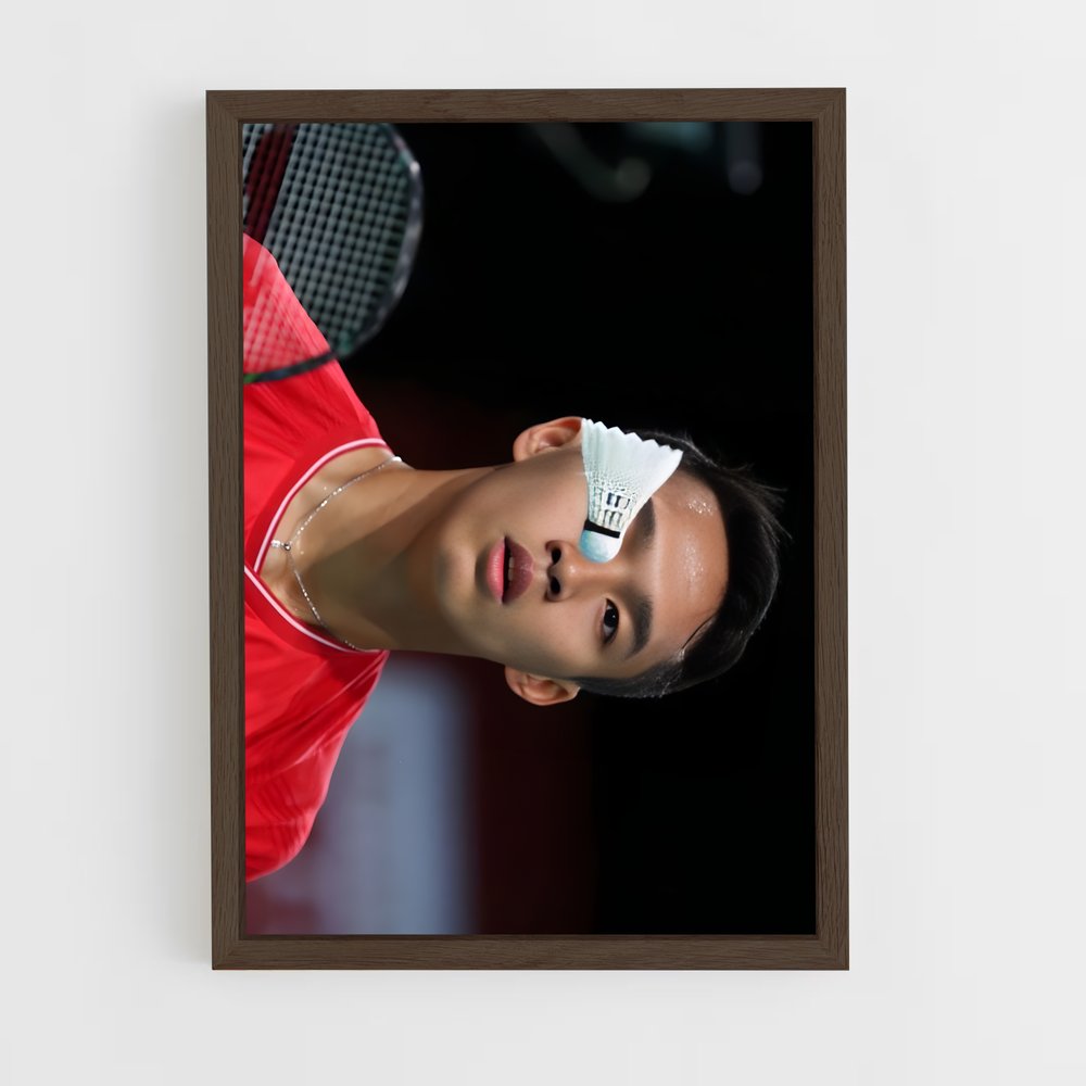 Poster Jonatan christie endiablés – affiche Badminton (vue 5)